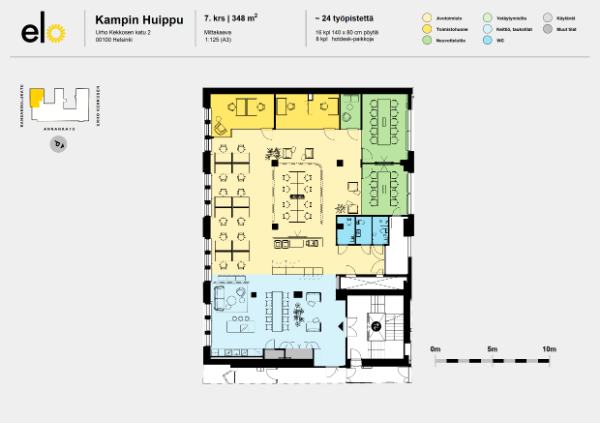 Annankatu 34, Helsinki, 348 m² toimisto