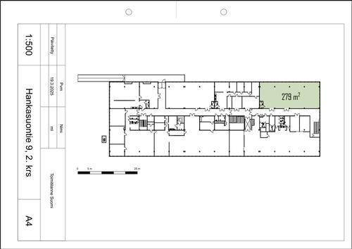 Hankasuontie 9, Helsinki, 279 m² tuotanto, varasto