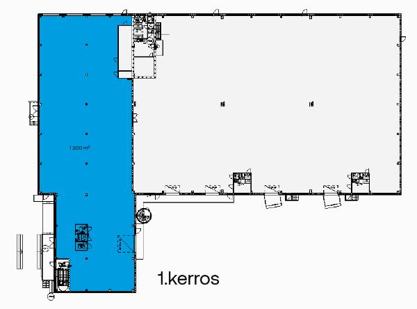 Koskelontie 20, Espoo, 1200 m² varasto, liiketila