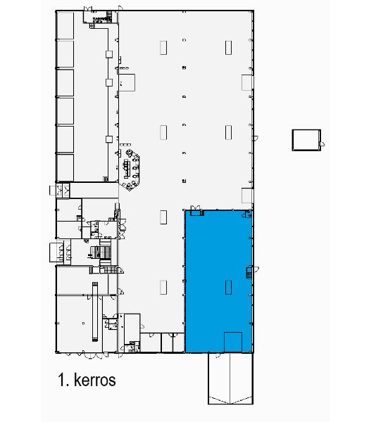 Kuoppam&auml;entie 11, Tampere, 423 m&sup2; varasto