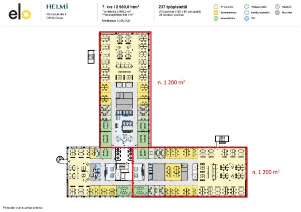 Revontulentie 7, Espoo, 1200 m² toimisto