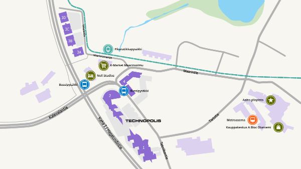 Tekniikantie 14, Espoo, 28 m&sup2; toimisto