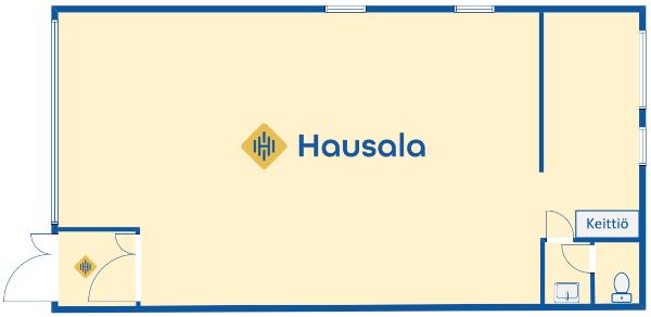 Klaneettitie 4, Helsinki, 75 m² liiketila, toimisto