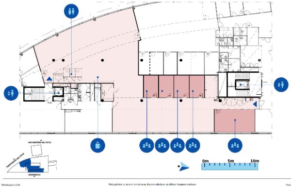 Hatanp&auml;&auml;n valtatie 20, Tampere, 520 m&sup2; toimisto
