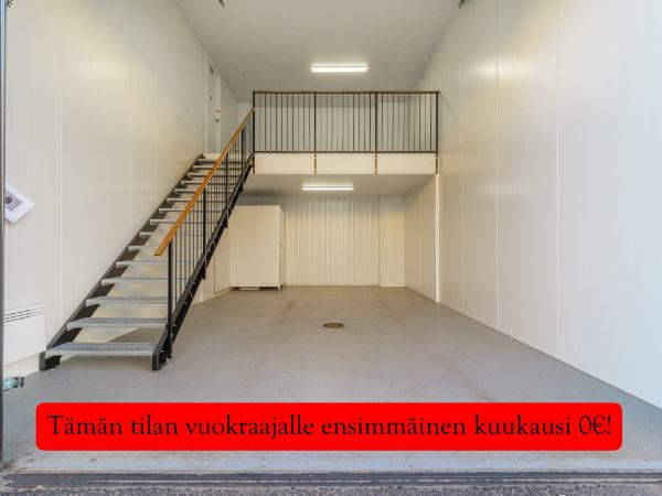 T&ouml;lkkim&auml;enkuja 3, H&auml;meenlinna, 51 m&sup2; varasto, ty&ouml;tila, autotalli/-halli