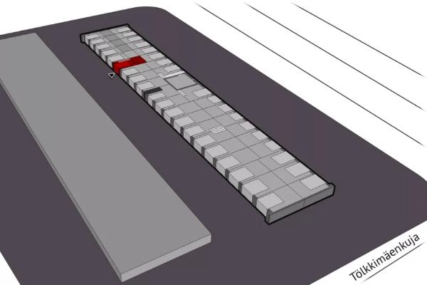 T&ouml;lkkim&auml;enkuja 3, H&auml;meenlinna, 51 m&sup2; varasto, ty&ouml;tila, autotalli/-halli