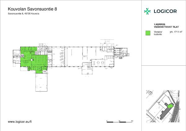 Savonsuontie 8, Kouvola, 1711 m&sup2; autotalli/-halli, tuotanto, varasto