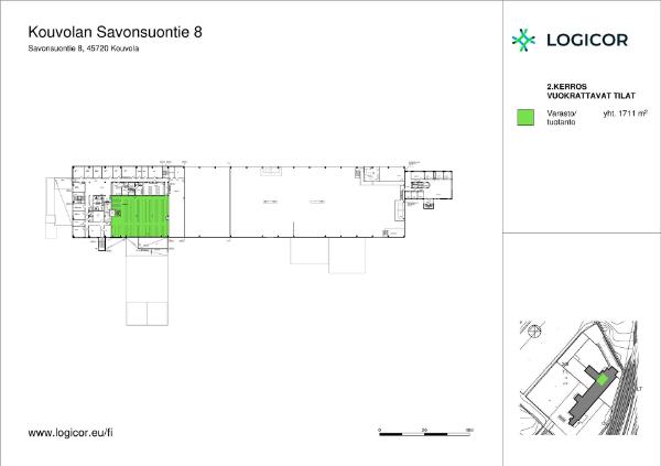 Savonsuontie 8, Kouvola, 1711 m&sup2; autotalli/-halli, tuotanto, varasto