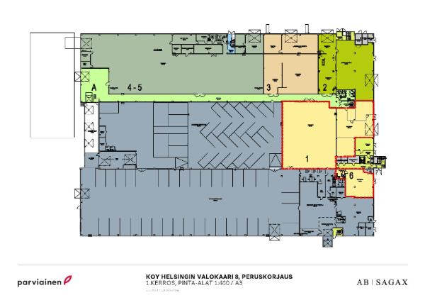 Valokaari 8, Helsinki, 1568 m² varasto, tuotanto