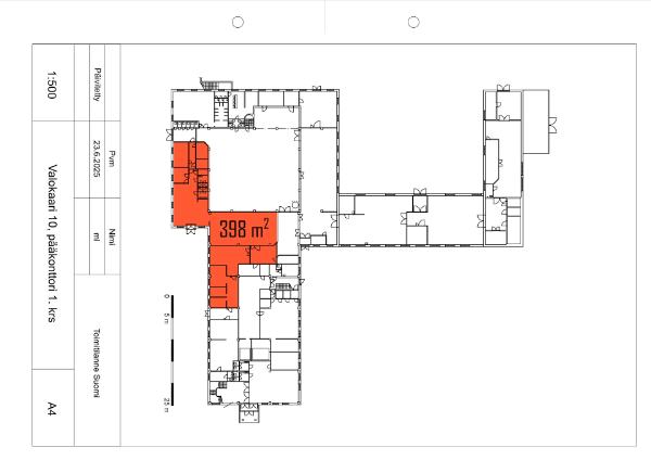 Valokaari 10, Helsinki, 398 m² toimisto, varasto