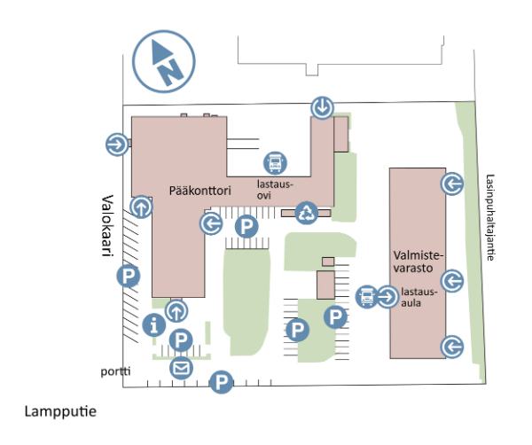 Valokaari 10, Helsinki, 398 m² toimisto, varasto