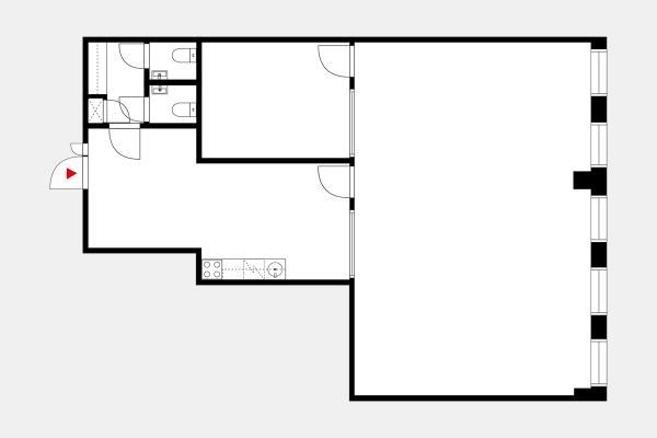 Energiakatu 4, Helsinki, 120 m&sup2; toimisto