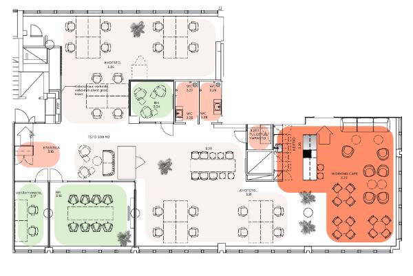 Siltasaarenkatu 12, Helsinki, 296 m&sup2; toimisto