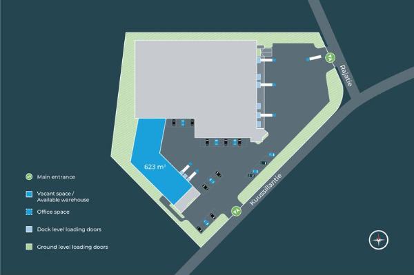 Kuussillantie 27, Vantaa, 623 m&sup2; varasto