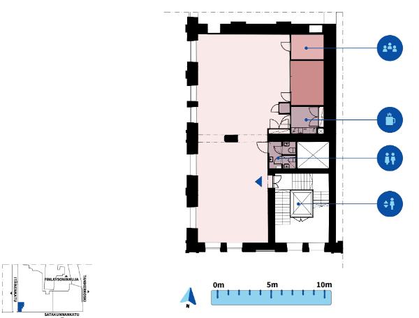 It&auml;inenkatu 13, Tampere, 177 m&sup2; toimisto