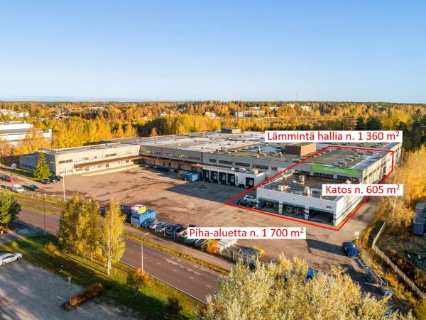 Mänkimiehentie 4, Espoo, 2141 m² varasto, tuotanto, autotalli/-halli