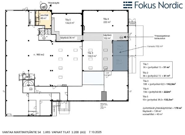 Martinkyläntie 54, Vantaa, 102 m² varasto