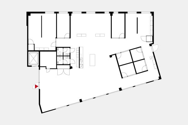 Maistraatinportti 1, Helsinki, 304 m&sup2; toimisto