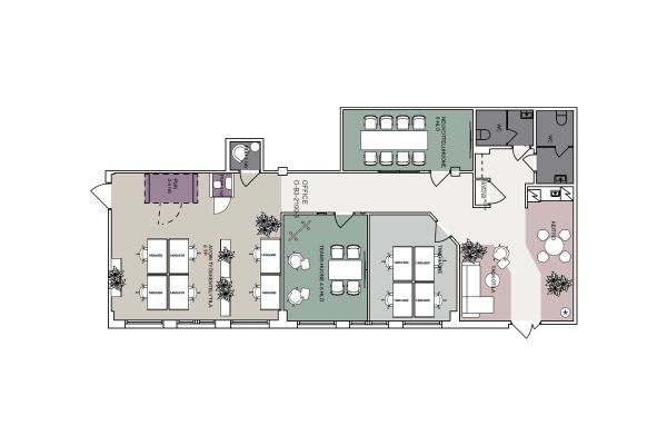 Hermiankatu 6-8, Tampere, 145 m&sup2; toimisto