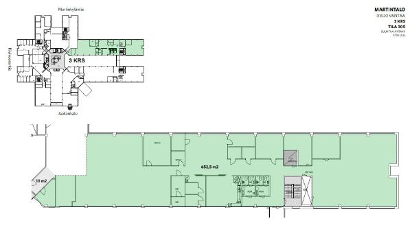 Jaakonkatu 2, Vantaa, 585 m&sup2; toimisto