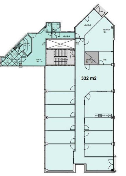Jaakonkatu 2, Vantaa, 332 m&sup2; toimisto