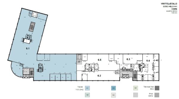 Ty&ouml;pajankatu 10, Helsinki, 1161 m&sup2; toimisto, varasto
