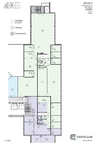 Hitsaajankatu 20, Helsinki, 571 m&sup2; toimisto