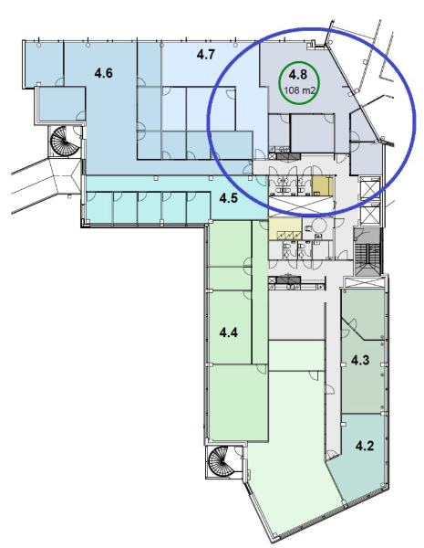 Linnoitustie 3, Espoo, 108 m&sup2; toimisto
