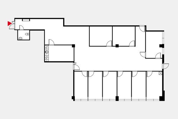 Piispanportti 10, Espoo, 226 m&sup2; toimisto