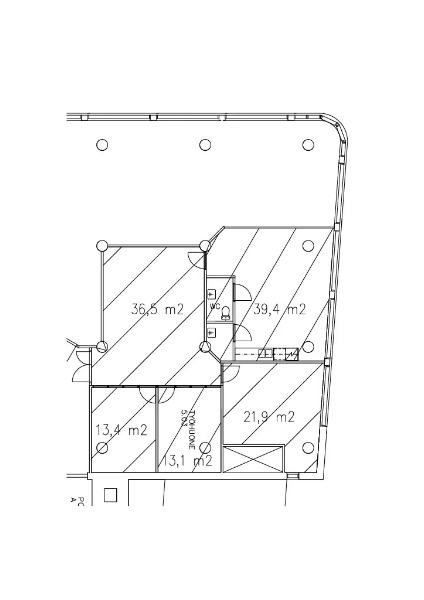 Puutarhakatu 45, Turku, 137 m&sup2; toimisto