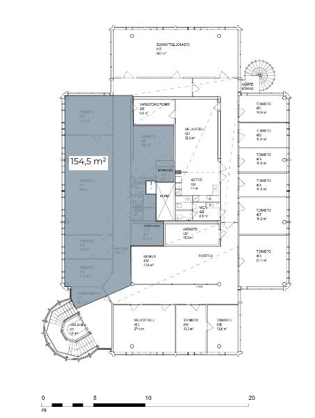 Postitorvenkatu 16, Tampere, 154 m&sup2; toimisto