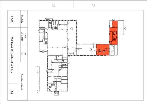 Valokaari 10, Helsinki, 141 m&sup2; varasto, tuotanto