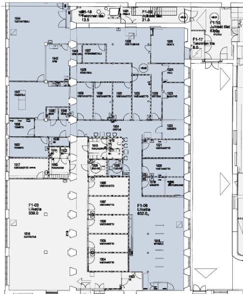 Kelloportinkatu 1, Tampere, 632 m&sup2; liiketila, toimisto